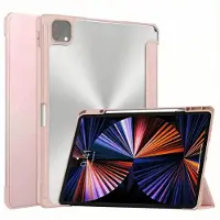 IMoshion Trifold Hardcase Klapphülle für das Apple iPad Pro 12.9 (2018/2020/2021/2022) - Rosa