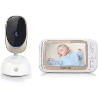 Motorola COMFORT85CONNECT, 300 m, WLAN, Kamera, Weiß, 2-Wege, 12,7 cm (5")
