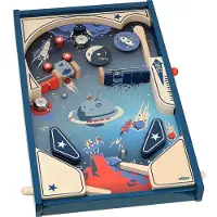 Vilac Flipperkasten Holz Weltraum Thema Kinderspiel Vintage Design