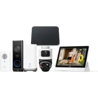 Eufy eufyCam S4 + HomeBase 3 + Video Doorbell E340 + Smart Display E10