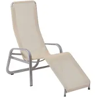 Karasek Florida Premium Neo Bäderliege Aluminium/Textilene Sand|Hellgrau 11230975