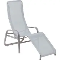 Karasek Florida Premium Neo Bäderliege Aluminium/Textilene Hellgrau 11230967