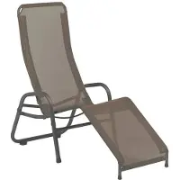 Karasek Bermuda Premium Neo Bäderliege Aluminium/Textilene Dunkelgrau|Taupe 11150886