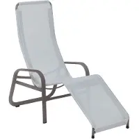 Karasek Florida Neo Bäderliege Aluminium/Textilene Dunkelgrau|Hellgrau 11190867
