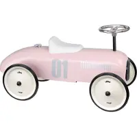 Vilac Laufwagen Vintage rosa Metallauto für Kleinkinder
