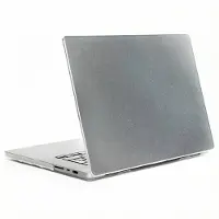 Selencia Glitzer Cover für das Apple MacBook Air 13 Zoll (2022 / 2024 M3 / 2025 M4 / 2026 M5) - Transparent