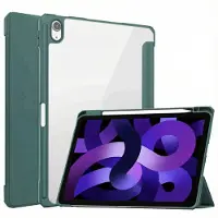 IMoshion Trifold Hardcase Klapphülle für das Apple iPad Air 11 Zoll (2026) M4 / (2025) M3 / (2024) M2 / Air 5 (2022) / Air 4 (2020) - Grün