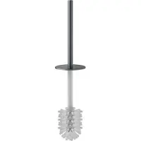 Keuco Edition 400 WC-Bürste 11564134000 Schwarzchrom gebürstet, mit Griff