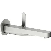 Keuco IXMO Flat Einhebel-Waschtischmischer Unterputz, 225mm, Rosette rund, 59516061301