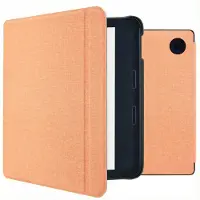 IMoshion Canvas Sleepcover Klapphülle mit Stand für das Kobo Libra 2 / Tolino Vision 6 - Peach