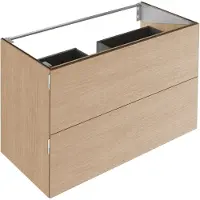 Keuco Waschtischunterschrank Edition 11 ART 120x70x49cm, 2 Frontausz., Fur., Ei hell
