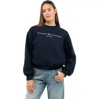 Tommy Hilfiger Sweatshirt WW0WW47831 Dunkelblau Regular Fit