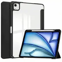 IMoshion Trifold Hardcase Klapphülle für das Apple iPad Air 13 Zoll (2026) M4 / (2025) M3 / (2024) M2 - Schwarz