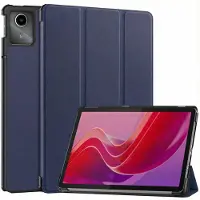 IMoshion Trifold Klapphülle für das Lenovo Tab M11 - Dunkelblau