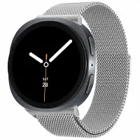 IMoshion Magnetisches Milanaise Armband für Samsung Galaxy Watch 9 (40/44mm) / Watch 8 (40/44mm) / Classic (46mm) - Silber