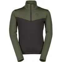 SCOTT Defined Light, Fleecepullover, Junior, dunkelgrün/schwarz