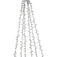Konstsmide Beleuchtungsset 240cm - 6x 110 led - 2700K frosted für den Weihnachtsbaum