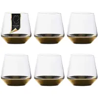 Intirilife Trinkglas Set 350 ml