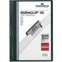 Durable Klemm-Mappe Duraclip Original 30 dklgrün