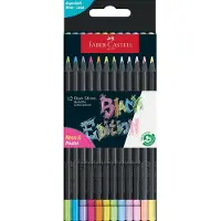 Faber-Castell - Colour pencils Black Edition - Neon & Pastel (116410)