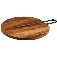 Bjorn Schneidebrett "Stine" in Natur - Ø31 cm - onesize