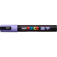 Posca Pc5m Mesdium Tip 1.8-2.5mm Purple Marker 6 Einheiten