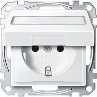 Merten SCHUKO-Steckdose mit Klappd. und MEG2312-0419