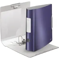 Leitz Ordner Active Style, DIN A4, Rückenbreite 82 mm, titan blau