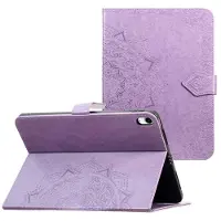 IMoshion Mandala Klapphülle für das Apple iPad 11 (2025) 11 Zoll A16 / iPad 10 (2022) 10.9 Zoll - Lila