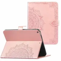 IMoshion Mandala Klapphülle für das Apple iPad 6 (2018) 9.7 Zoll / iPad 5 (2017) 9.7 Zoll / Air 2 (2014)/Air 1 (2013) - Rose Gold