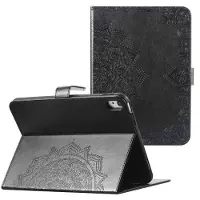 IMoshion Mandala Klapphülle für das Apple iPad 11 (2025) 11 Zoll A16 / iPad 10 (2022) 10.9 Zoll - Schwarz
