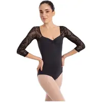 Intermezzo Manila 3/4 Turnanzug Schwarz S Damen Schwarz S