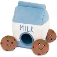 ZippyPaws Zippy Burrow - Milch und Kekse - 21 x 16 x 16 cm