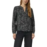 s.Oliver Blouses Grey/black Größe: 36 | Longsleeves Outlet | Damen | Grau