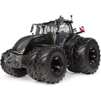 Universal Hobbies Valtra S416 UNLIMITED mit Doppelreifen matt schwarz 6819