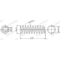 Monroe Fahrwerksfeder SPRINGS SP4696