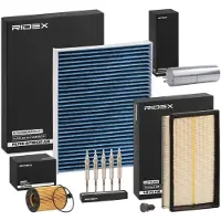 RIDEX Inspektionspaket Filterset für VW Transporter V Bus (7HB, 7HJ, 7EB, 7EJ, 7EF, 7EG, 7HF, 7EC) Multivan V (7HM, 7HN, 7HF, 7EF, 7EM, 7EN)