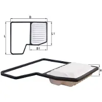MAHLE ORIGINAL Luftfilter LX 5859