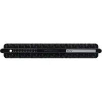 Faber-Castell Faber Castell Lineal 15 cm bruchsicher Dots schwarz