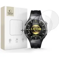 Tech-Protect Glass Fit+ Panzerglas 2er-Pack Für Huawei Watch Gt 6 Pro (46 Mm) Klar
