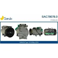 SANDO Casco Kompressor, Klimaanlage Brand New HQ CAC78078AS