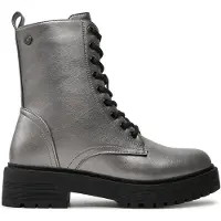 Refresh Schnürstiefeletten 172081 Silberfarben 36