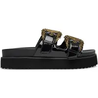 Versace Jeans Couture Pantoletten 80VA3SM1 ZS190 899 Schwarz