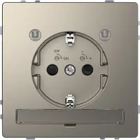 Merten SCHUKO-Steckd.m.Lichtausl.u.LED-Bel.- MEG2304-6050