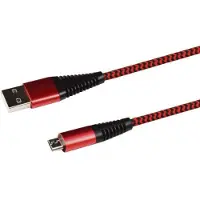 2GO 795945, 1 m, USB B, Micro-USB B, Rot