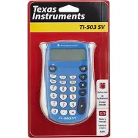 Texas Instruments Taschenrechner TI-503 SV, Batterie, 79 x 121 x 19 mm