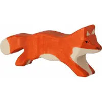 Holztiger Fuchs, laufend