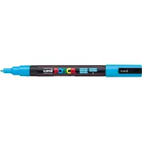 Posca Uniposca Pc-3m Fine Round Tip 1.3mm Sky Blue 6 Units Filzstift