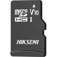 Hikvision CARTE MEMOIRE HIKSEMI M-SD 8G MICRO SDHC - SERIE C1 AVEC ADAPTATEUR 92MB/s 10MB