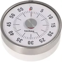 TFA 38.1028.20, Mechanischer Küchentimer, Türkis, 60 min, Kunststoff, Edelstahl, Analog, Magnetic